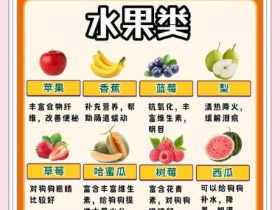 狗狗生完宝宝后的营养补充方法（为你的母犬提供正确的饮食，助其恢复健康）