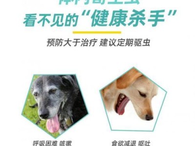 选用以犬心保驱虫药，让狗狗远离虫害（根据体重选择合适的驱虫药，做好预防工作）