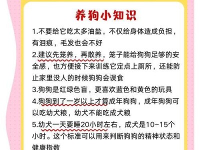 狗狗的饮食管理（合适的食量和喂食频率是关键，掌握）