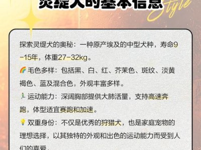 了解以灵提犬的性格特点（探索以灵提犬的性情多样性）